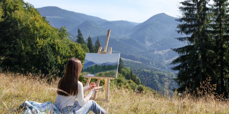 Paesaggio in Acquerello